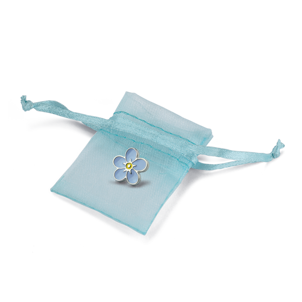 Forget-Me-Not Flower Pin