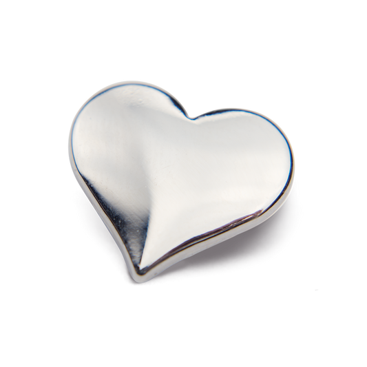 Silver Heart Pin