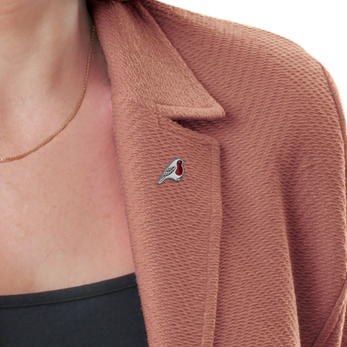 Robin Pin Stan Red Robin Pin – In Memory Pins