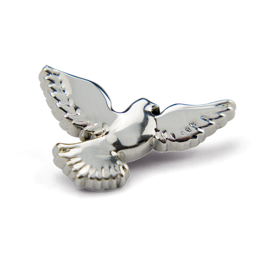 Silver Dove Pin