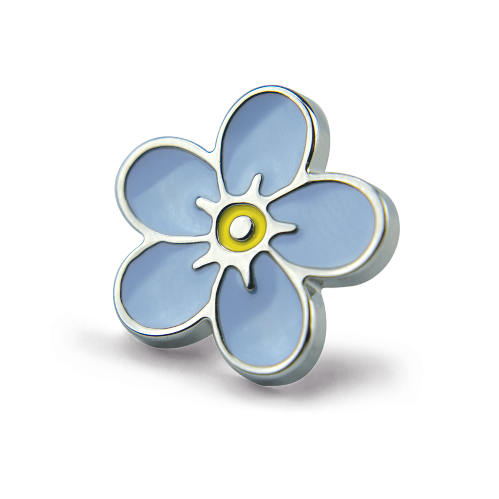 Forget-Me-Not Flower Pin