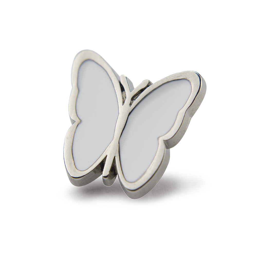 White Butterfly Pin